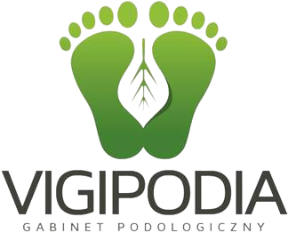 Logo gabinetu podologicznego w Krakowie - "Vigipodia"